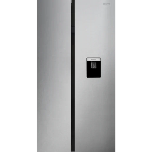 Defy 555LT Side by Side Fridge Water Dispenser Metallic DFF447