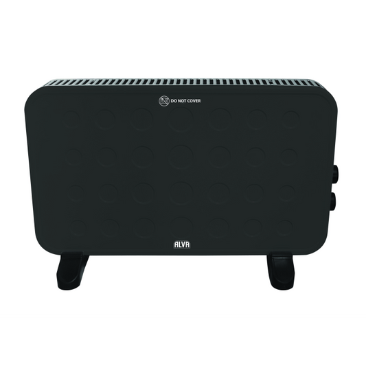 Alva Electric Convection Heater - Black