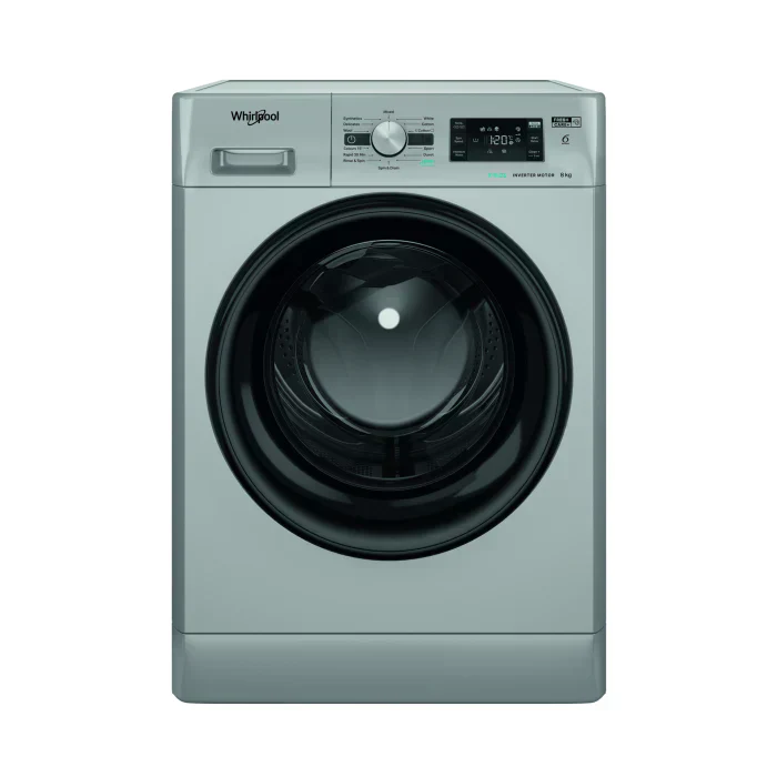 Whirlpool 8kg Front Load Washer Metallic FFB8248SBV